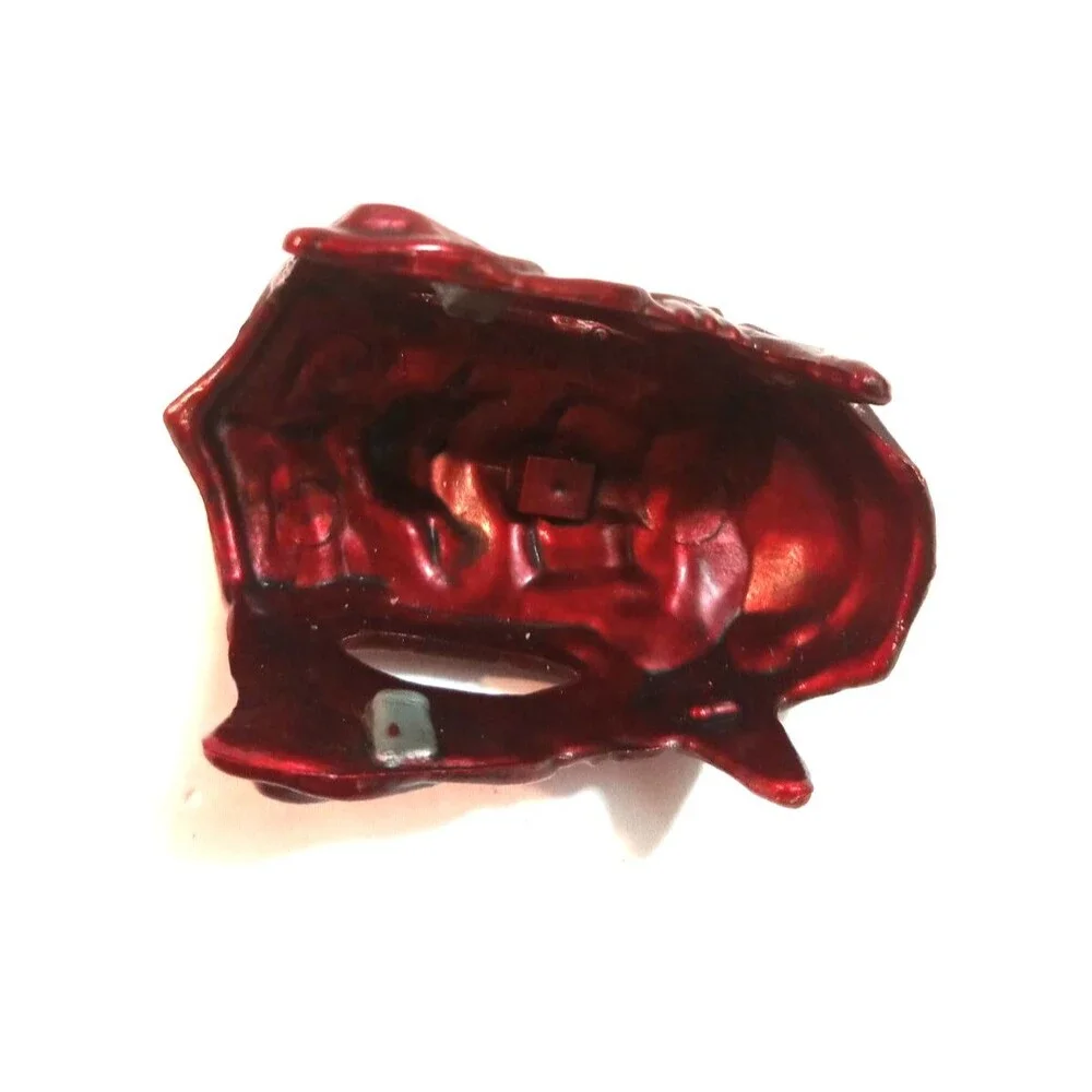Mega Bloks Dragons Dark Metallic Red Face Mask